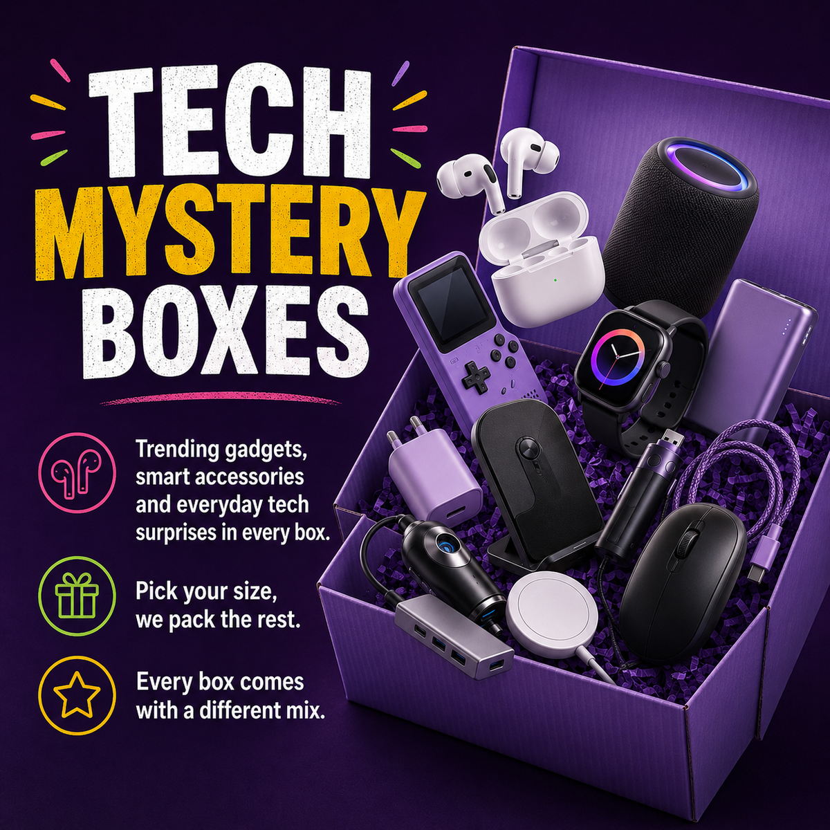 TECH MYSTERY BOXES