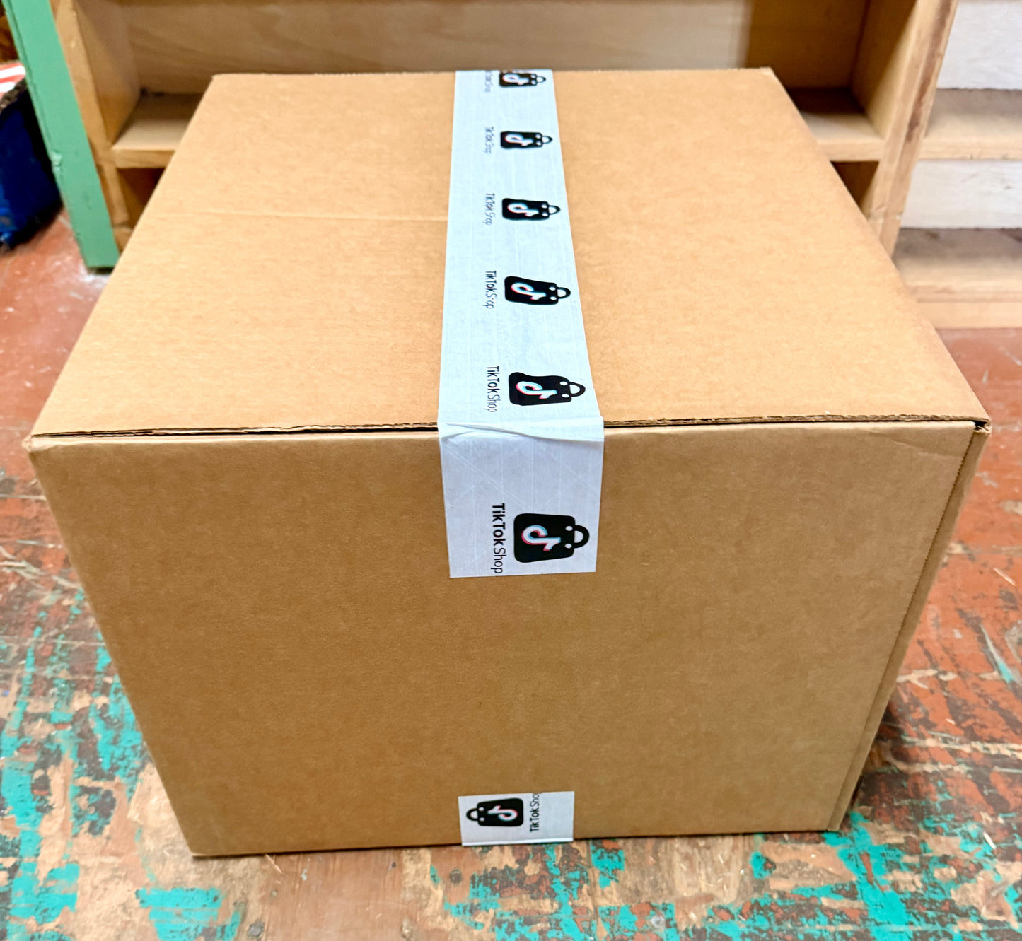 TikTok mystery box side view